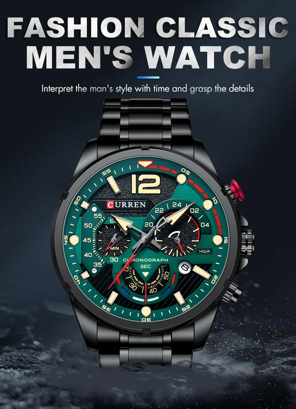 CURREN 8395 Watch tik bd