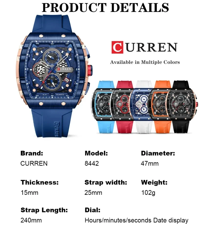 CURREN 8442 Watch