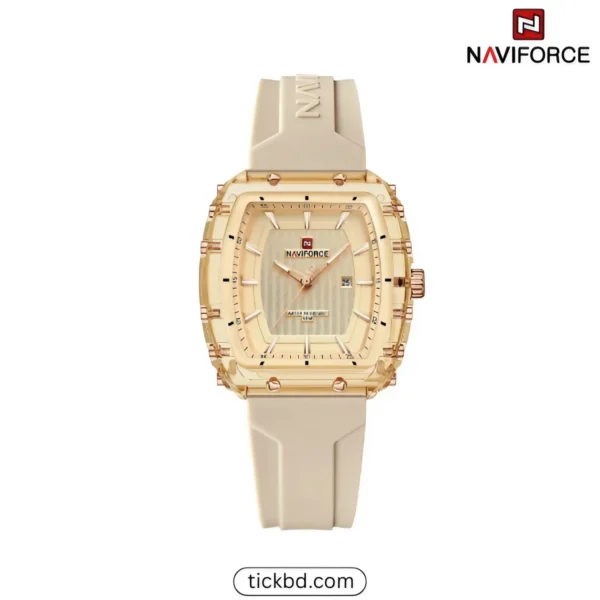 Naviforce 7124 for Female & Women & Girl - Gold