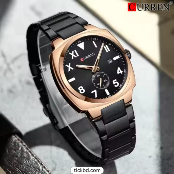 CURREN 8472 Watch - Rose Black price in Bangladesh