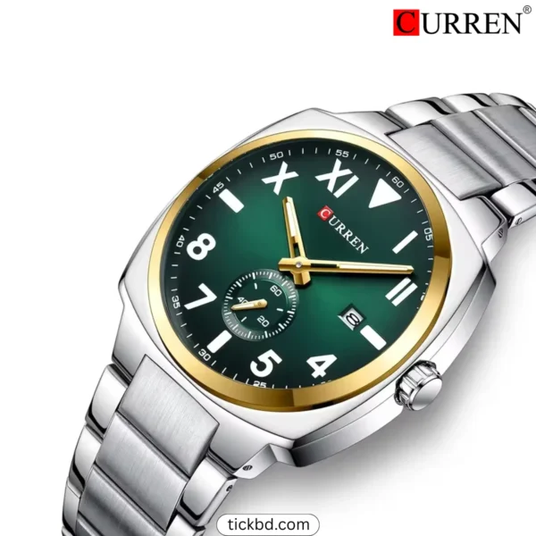 CURREN 8472 Watch - Green Best Price in Bangladesh