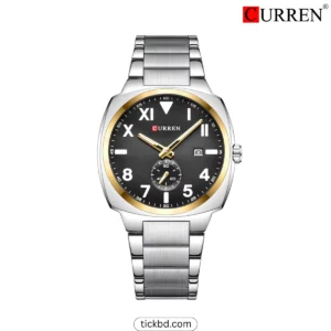 CURREN 8472 New Arrival Luxury Men Watch - Gold Black