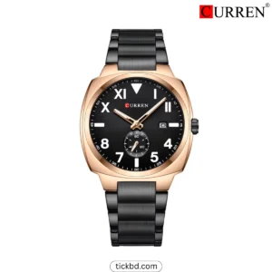 CURREN 8472 New Arrival Luxury Men Watch - Rose Black