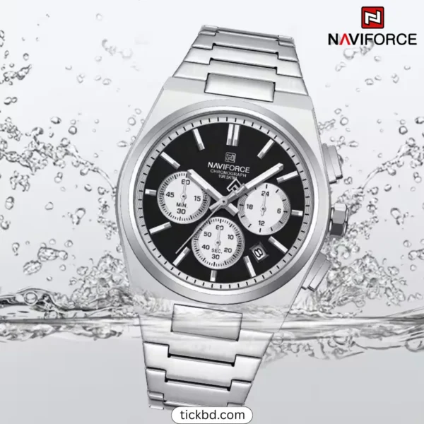 Naviforce NF8048 Silver Black Price in Bangladesh