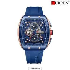 CURREN 8442 Men's Quartz Watch Waterproof - Blue