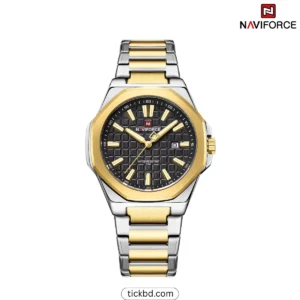 NAVIFORCE 9258 Luxury Watch for Men - Gold black