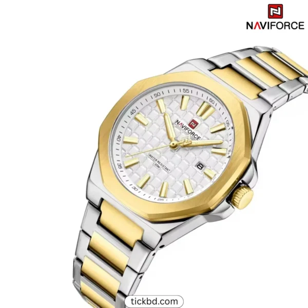 NAVIFORCE 9258 Gold white Watch