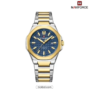 NAVIFORCE NF9258 Luxury Watch for Men - Gold blue