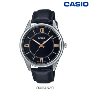 Casio MTP-V005L-1B5 Classic Leather Band Men's Watch