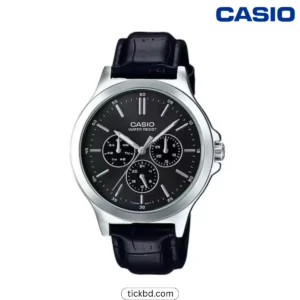 Casio MTP-V300L-1A – Stylish Leather Strap Men’s Analog Watch