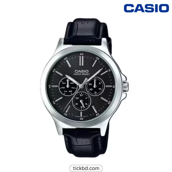 Casio MTP-V300L-1A – Stylish Leather Strap Men’s Analog Watch