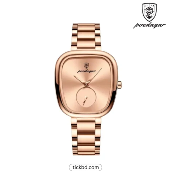 POEDAGAR 783 Ladies Quartz Watch - Gold