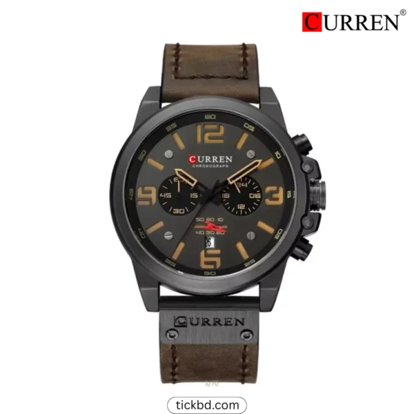 CURREN 8314 Chronograph Watch for Men - Gray