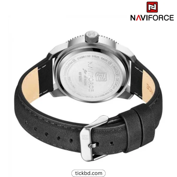 Naviforce NF9202L clock Gray Silver price in Bd