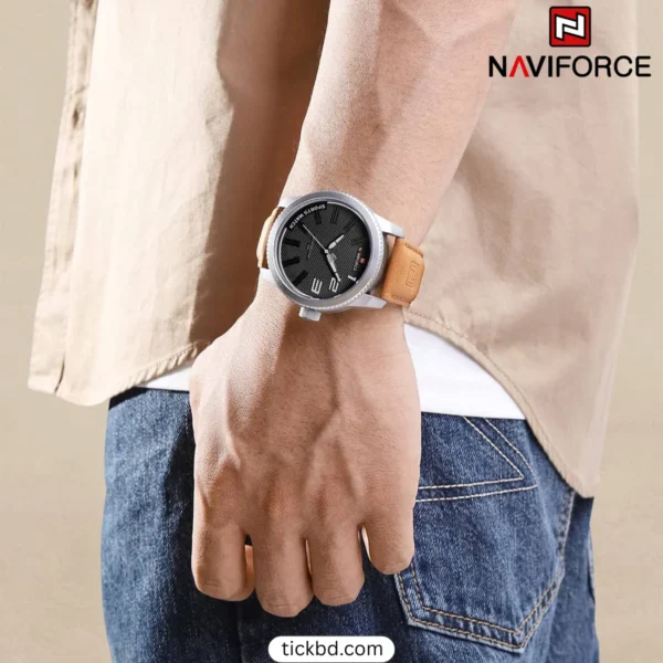 Naviforce 9202L clock for men tikbd
