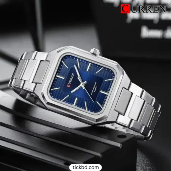 Curren 8457 clock for Casual, business, fashion