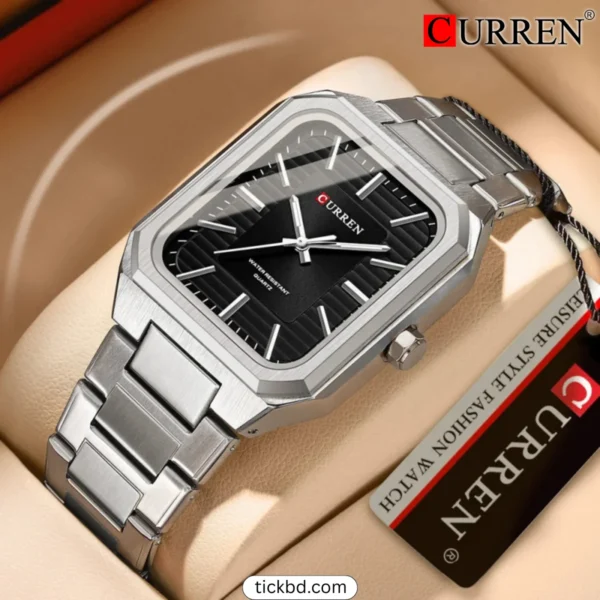 Curren 8457 clock by tickbd