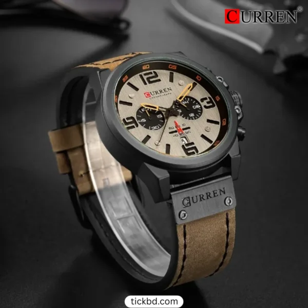 CURREN 8314 waterproof watch tickbd