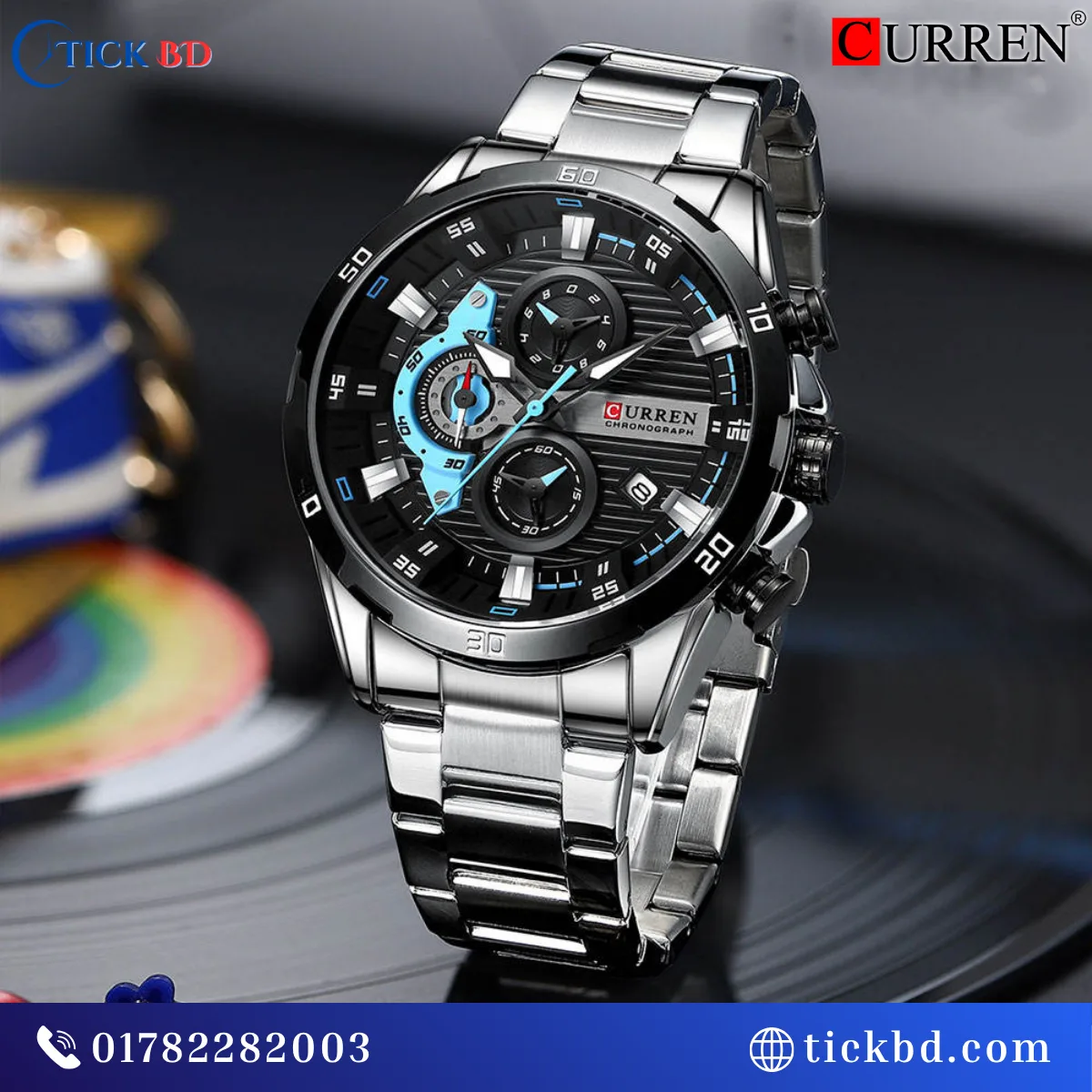 Curren 8402 watch best price in Bangladesh Curren 8402 watch best price in Bangladesh