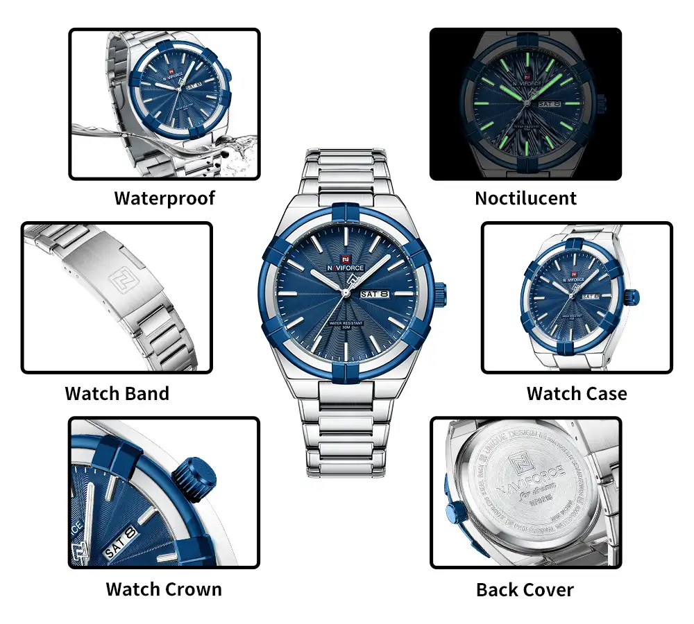 Naviforce NF9218 Men’s Quartz Watch best price in Bangladesh tickbd
