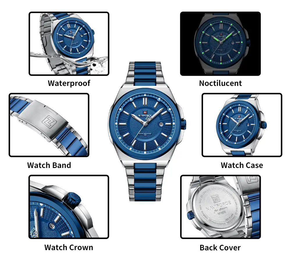 Naviforce NF9212 Sports Quartz Watch for Men