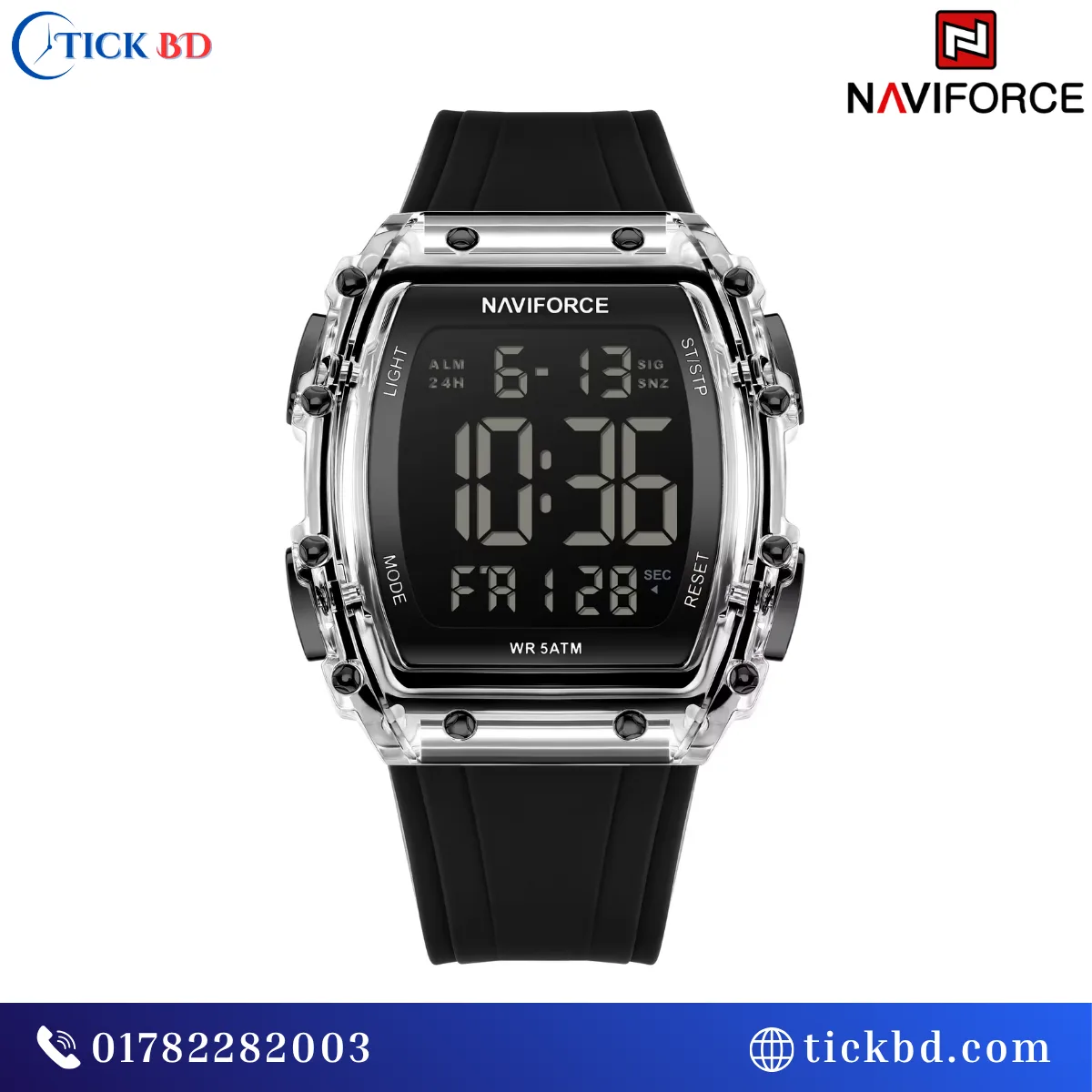 Naviforce NF6107 Sport Watch price in Bangladesh