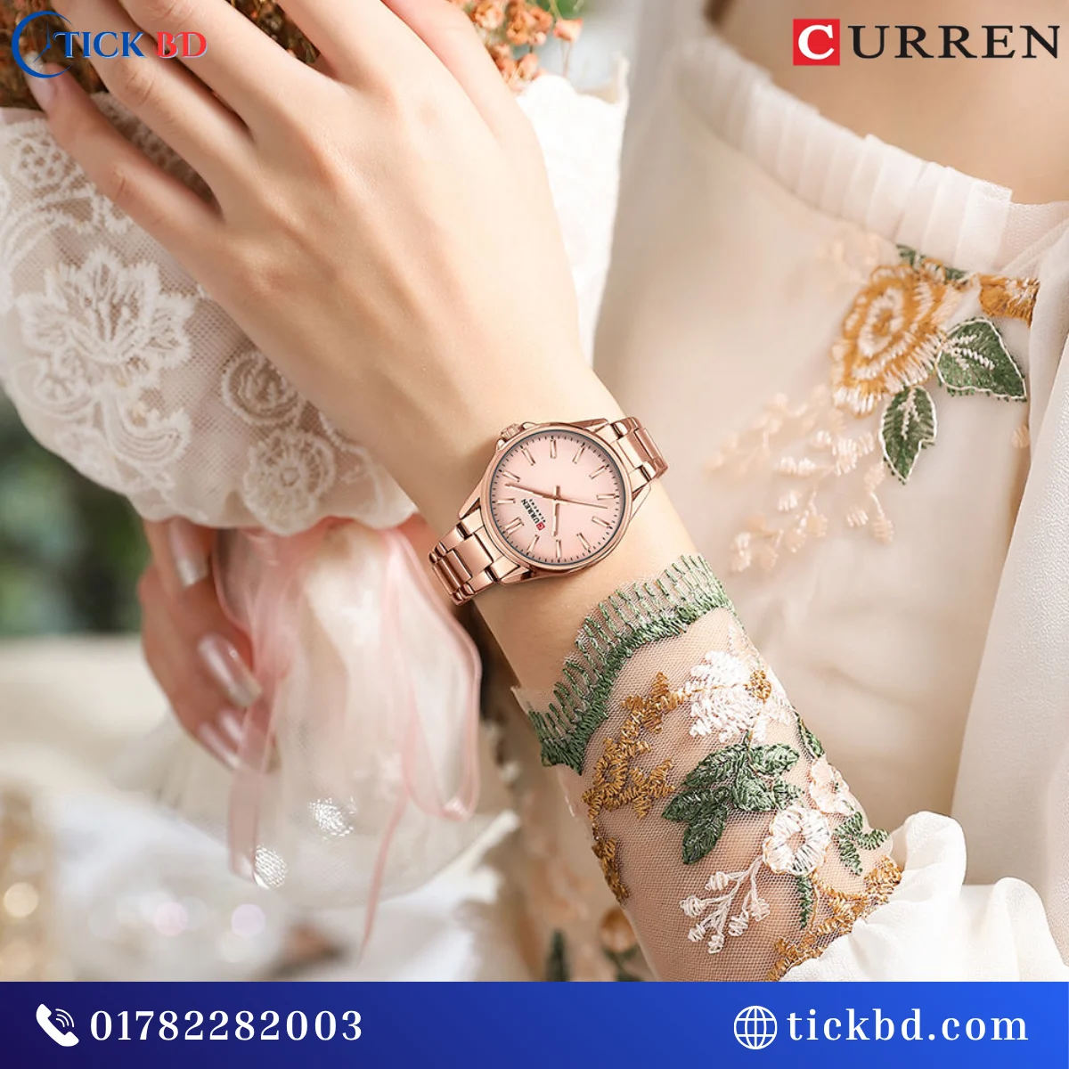 Curren 9090 Ladies' Watch best price in Bangladesh