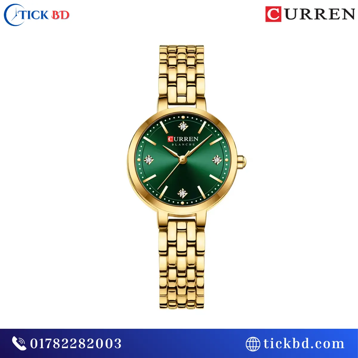 Curren 9106 Women's Watch best price in Bangladesh