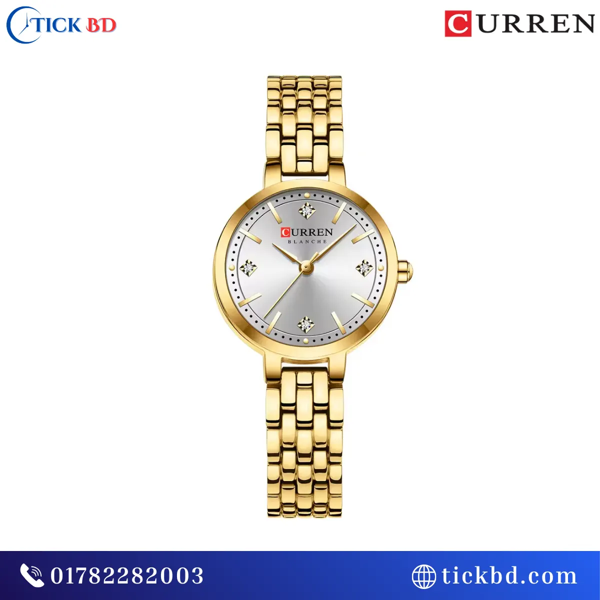 Curren 9106 Women's Watch best price in Bangladesh