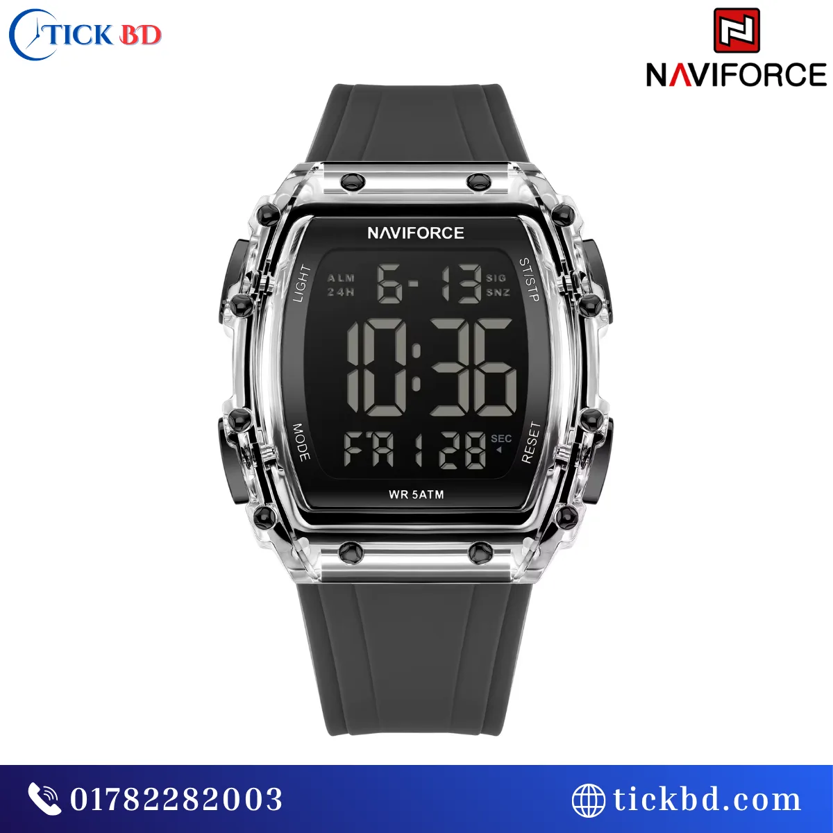 Naviforce NF6107 Sport Watch price in Bangladesh