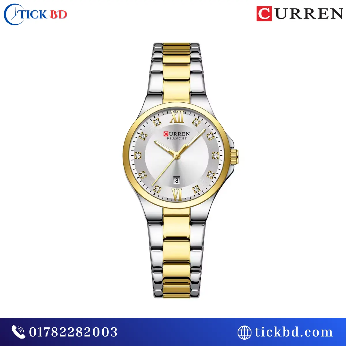 Curren 9107 Ladies Fashion Watch best Price in Bangladesh
