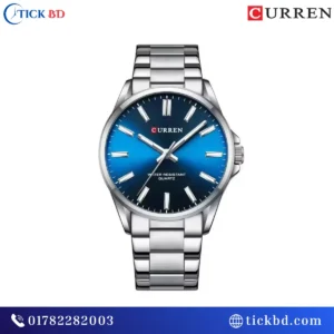 Curren 9090 Men's Watch 42mm Stainless Steel Analog Quartz