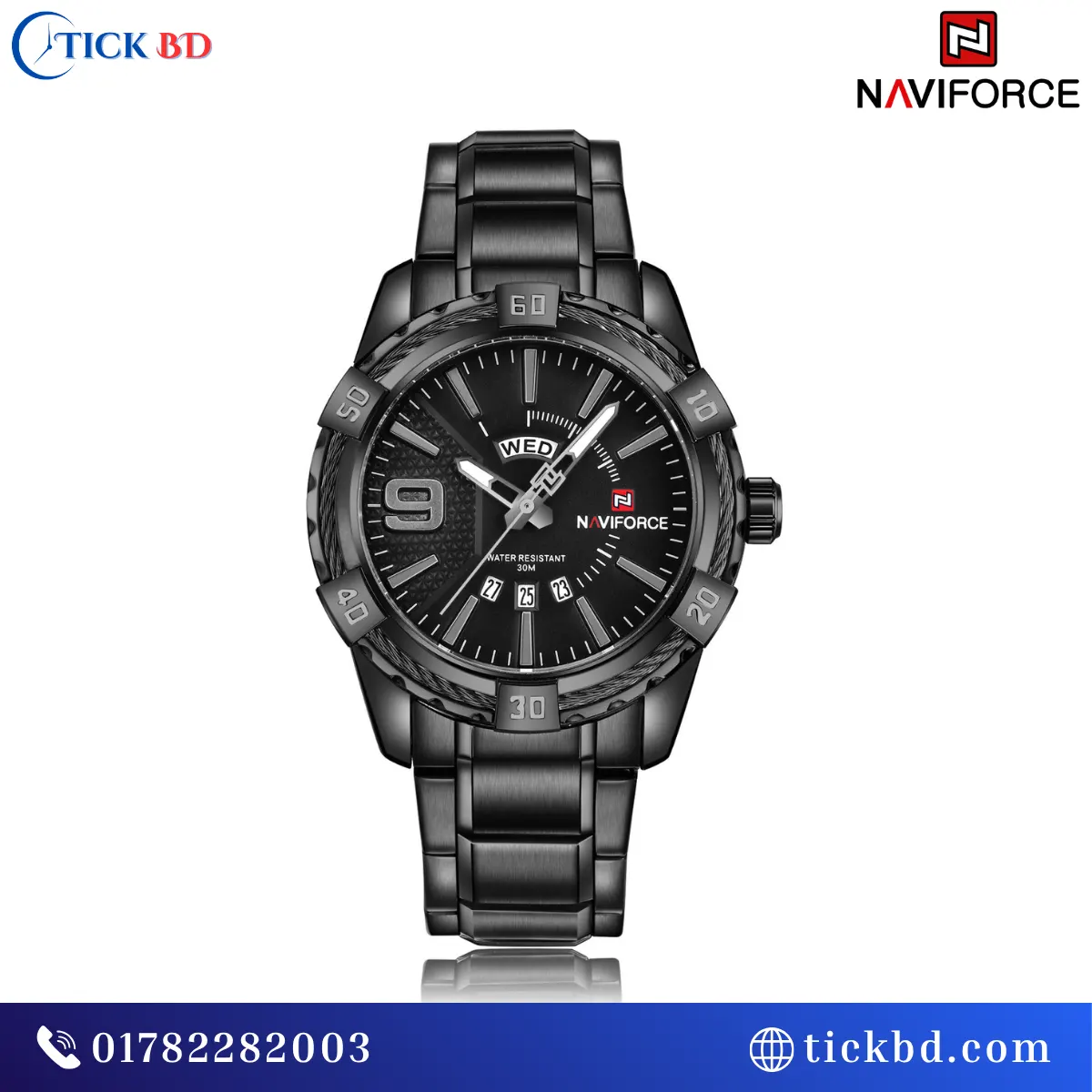NAVIFORCE NF9117S Men's Watch Best price in Bangladesh