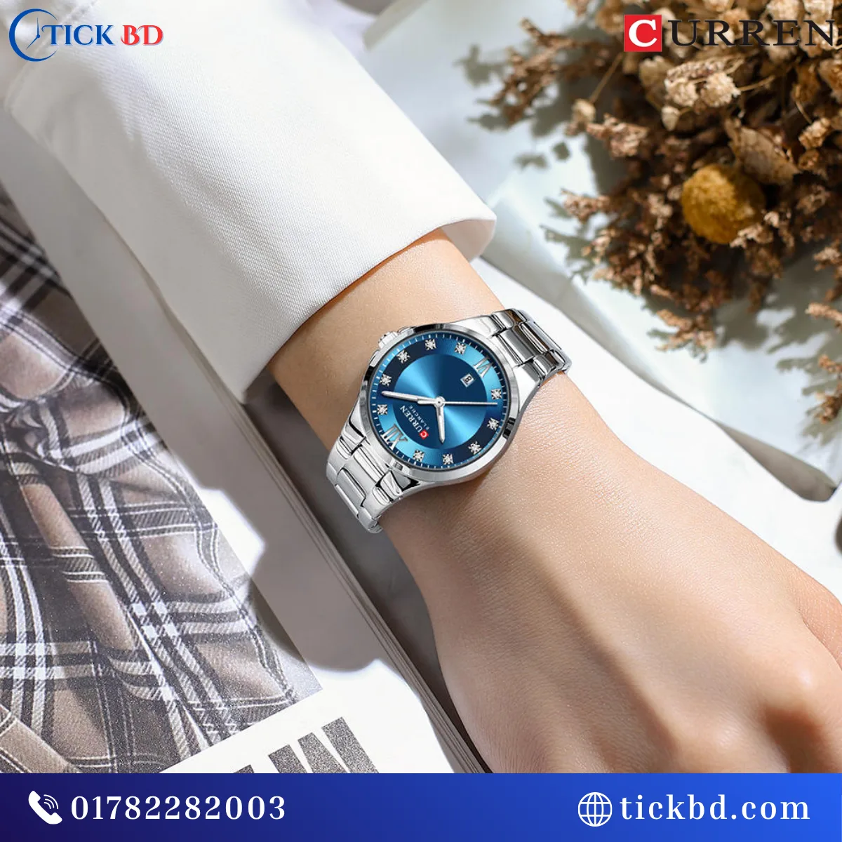 Curren 9107 Women's Fashion Watch best Price in Bangladesh