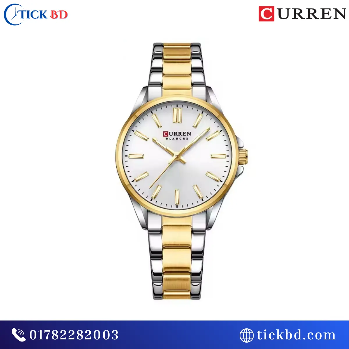 Curren 9090 Women Watch best price in Bangladesh