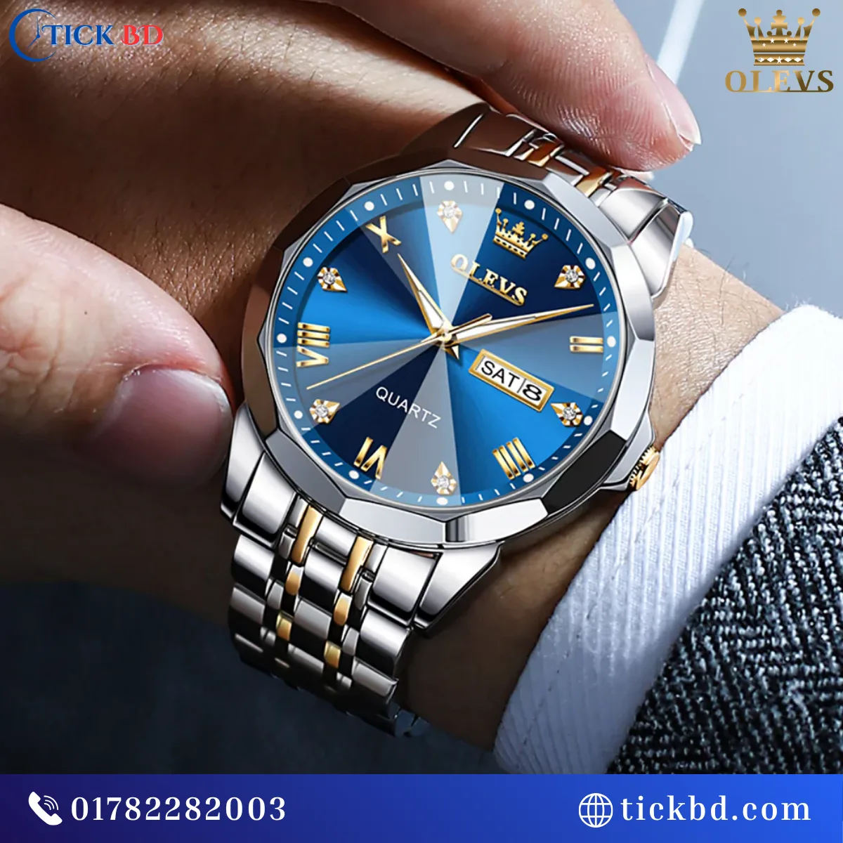 OLEVS 9931 Men's Watch Best price in Bangladesh