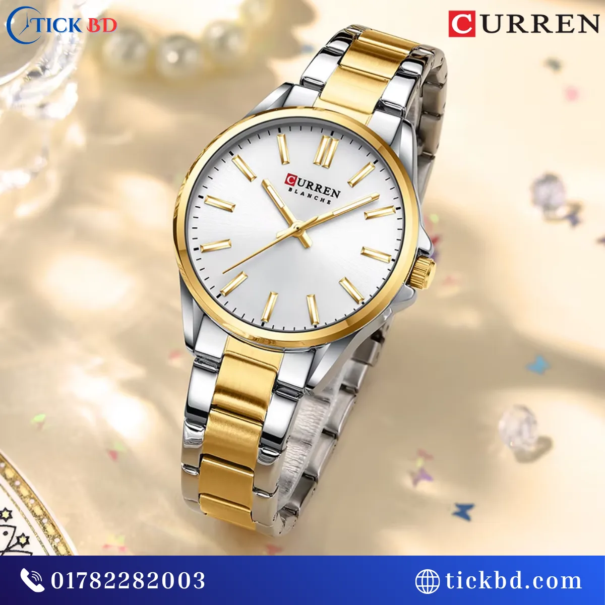 Curren 9090 Women Watch best price in Bangladesh