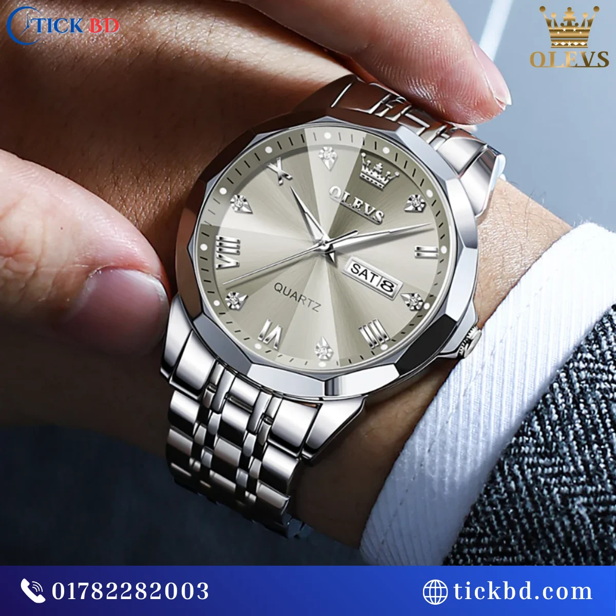 OLEVS 9931 Men's Watch Best price in Bangladesh
