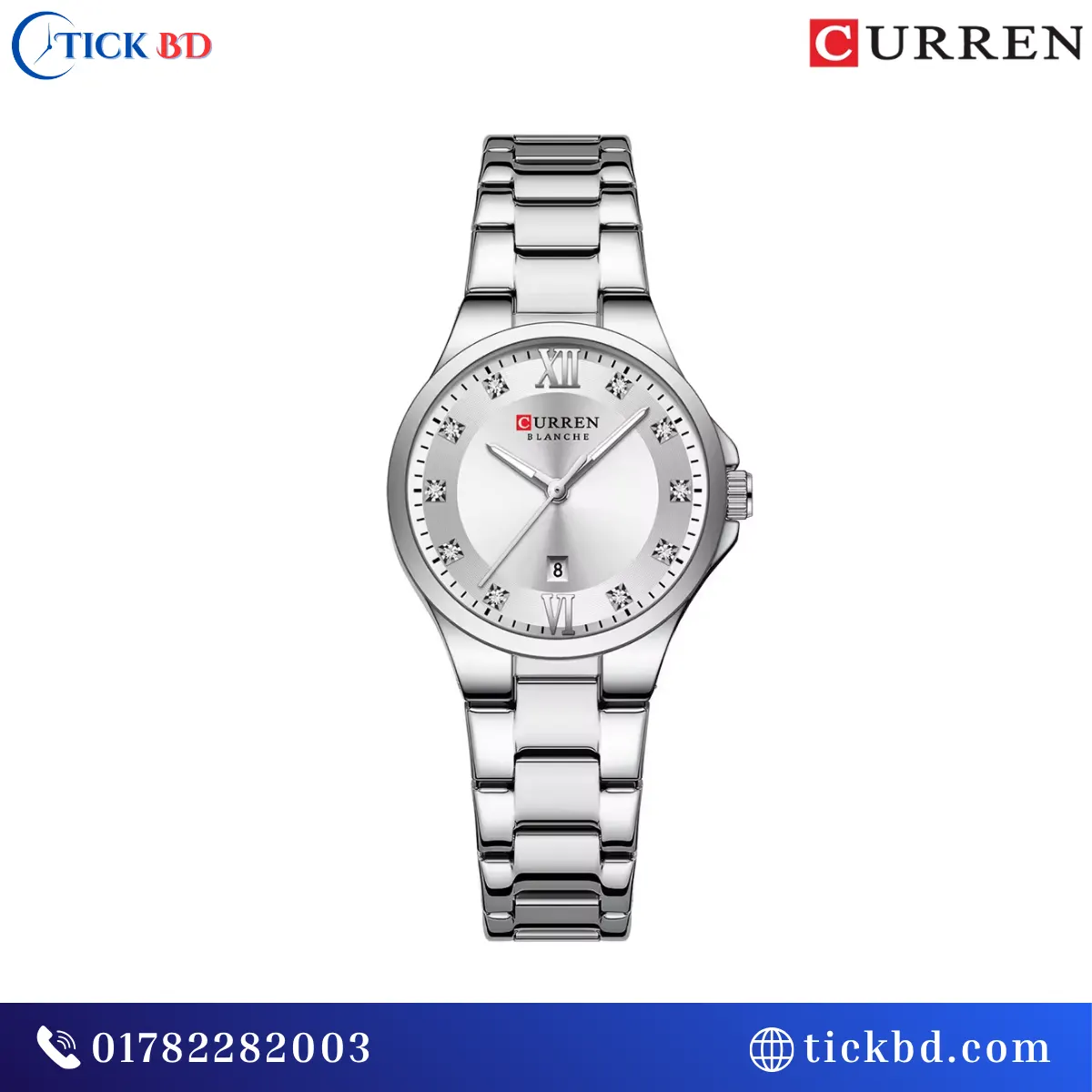 Curren 9107 Women's Fashion Watch best Price in Bangladesh