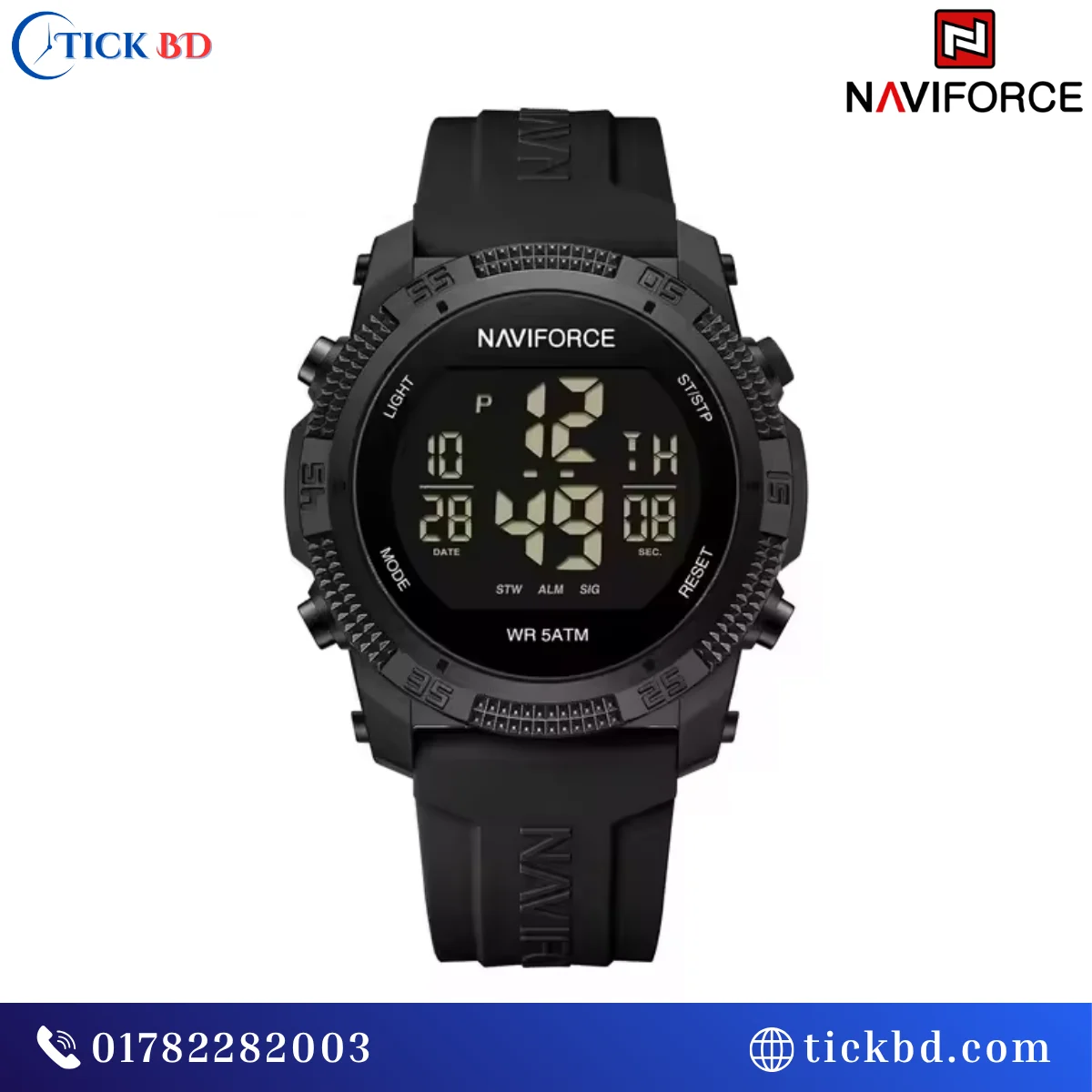 NAVIFORCE NF7104 Digital Sports Watch