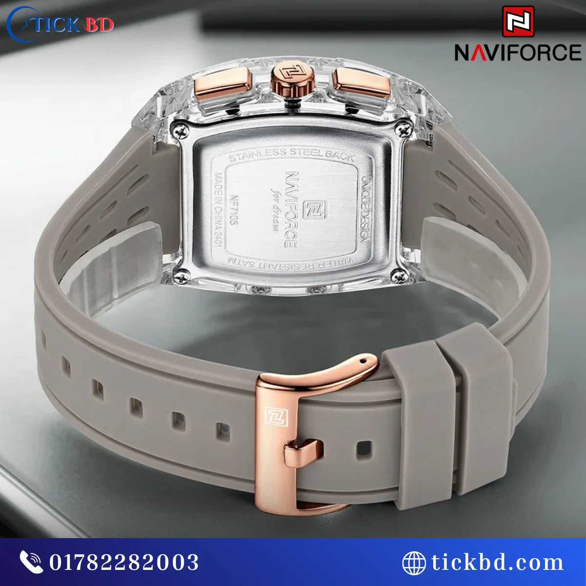 NAVIFORCE NF7105 Sports Chronograph Watch Best Prcie in Bangladesh
