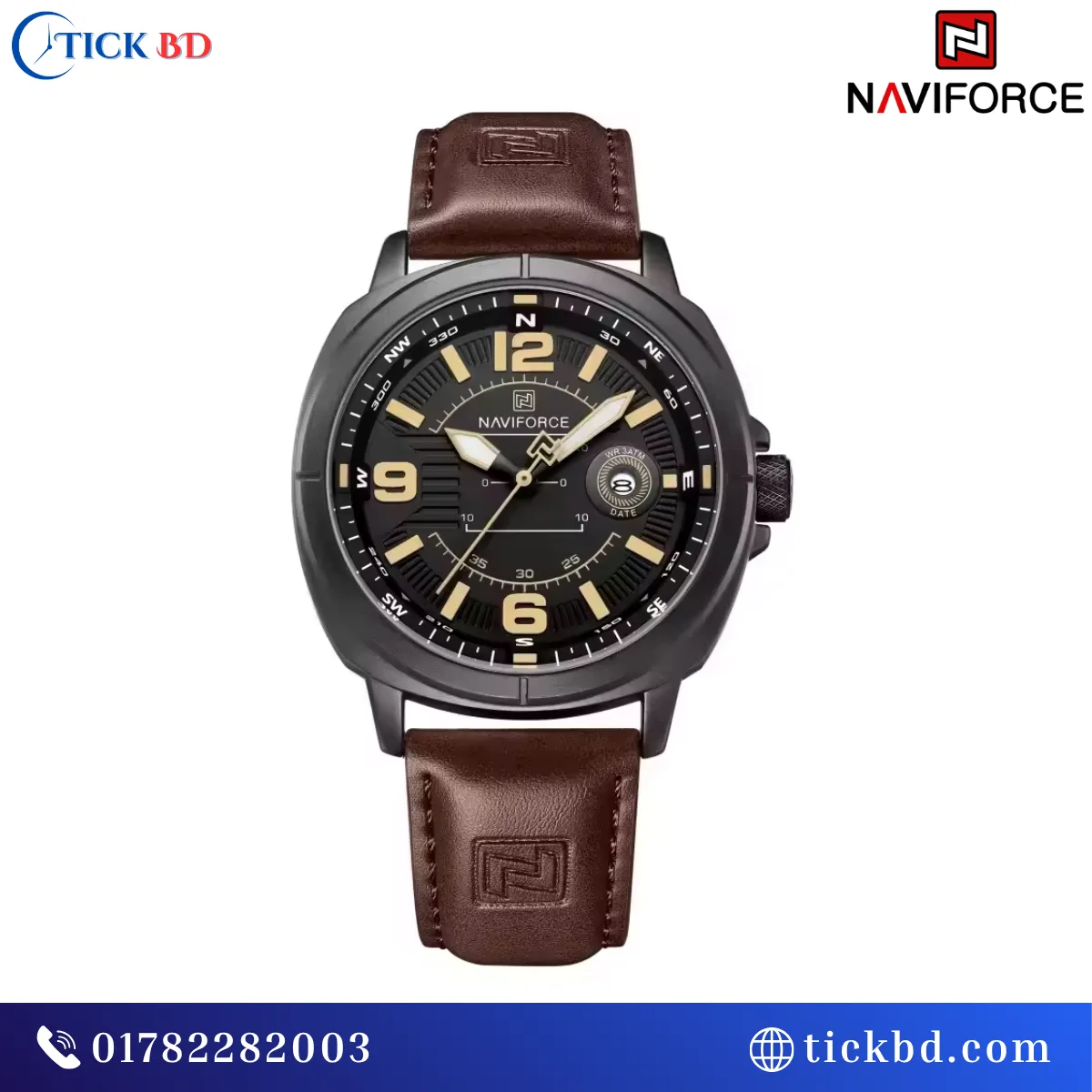 NAVIFORCE NF8078 Men's Sports Watch Best Price in Bangladesh
