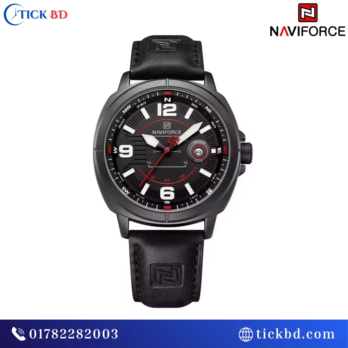 NAVIFORCE NF8078 Men's Sports Watch Best Price in Bangladesh