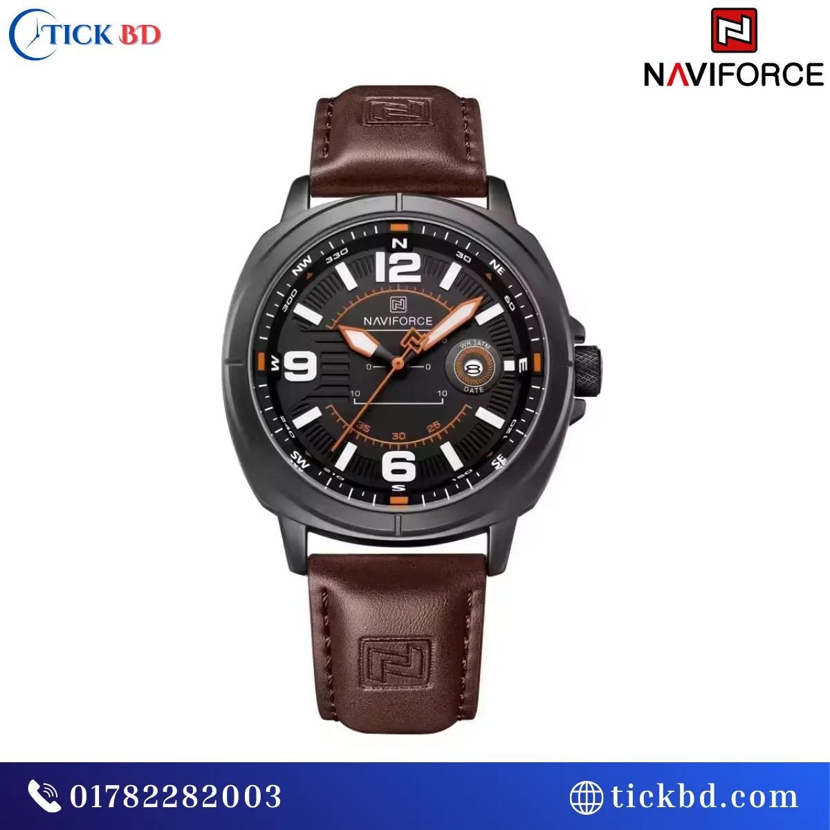 NAVIFORCE NF8078 Men's Sports Watch Best Price in Bangladesh
