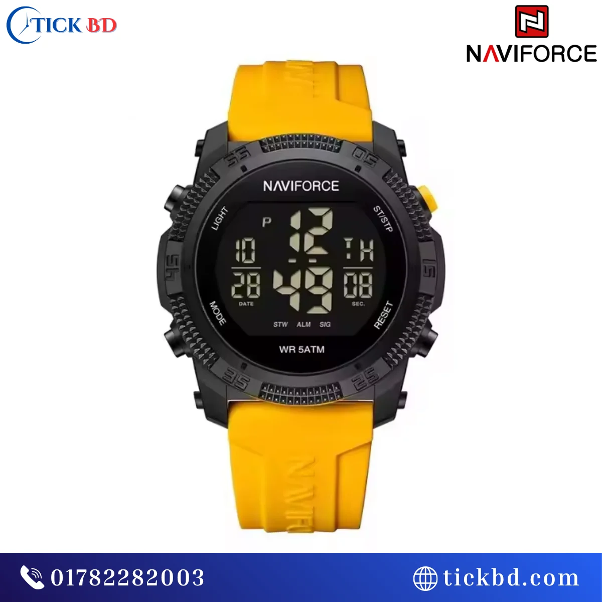 NAVIFORCE NF7104 Digital Sports Watch