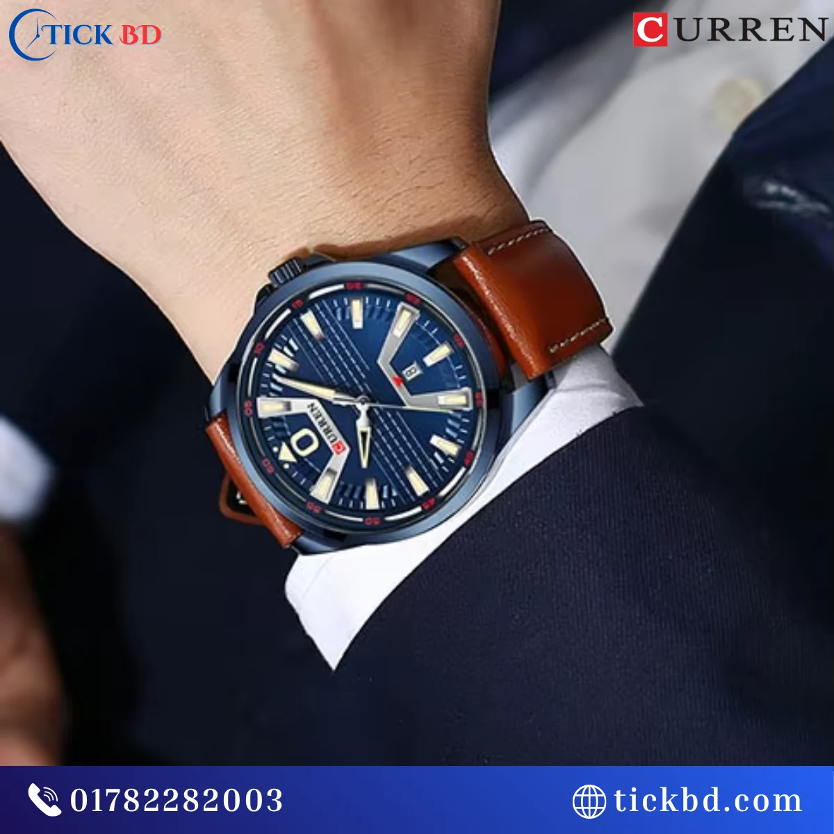 CURREN 8379 Watch Best Price in Bangladesh