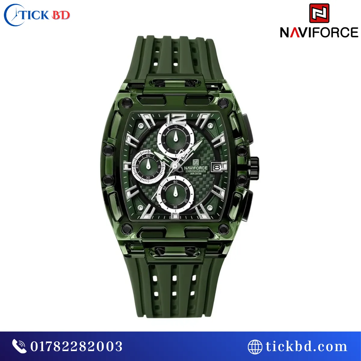 NAVIFORCE NF7105 Sports Chronograph Watch Best Prcie in Bangladesh