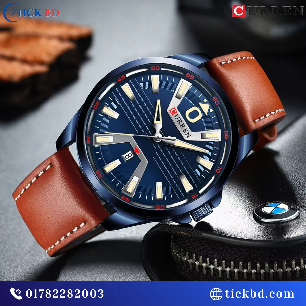 CURREN 8379 Watch Best Price in Bangladesh