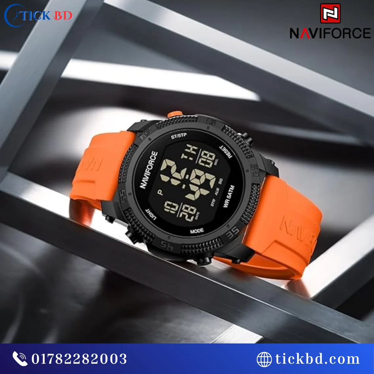NAVIFORCE NF7104 Digital Sports Watch