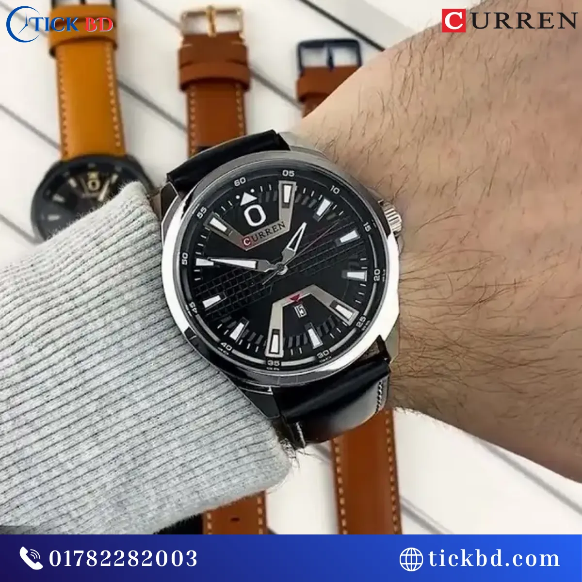 CURREN 8379 Watch Best Price in Bangladesh